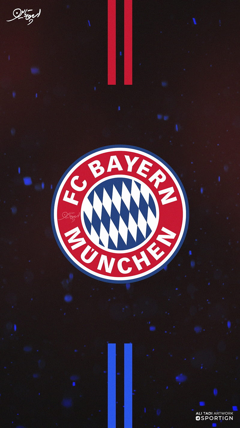 FC Bayern Munich, football, logo, soccer, HD phone wallpaper