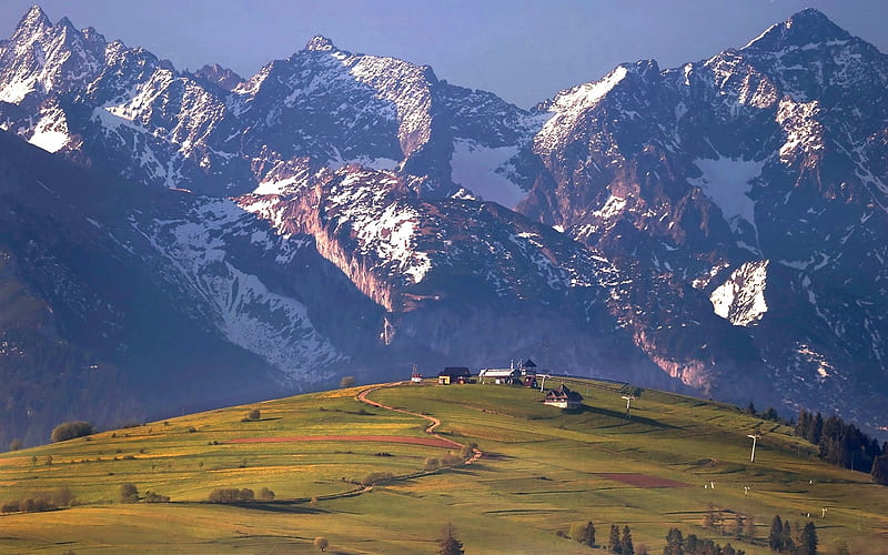 Tatry, Poland, Poland, landscape, mountains, Tatry, HD wallpaper