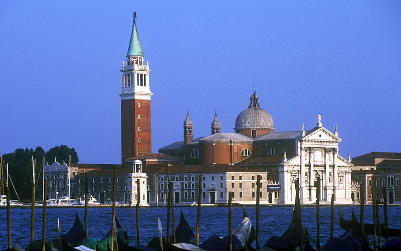 Venice-Gondola, HD wallpaper