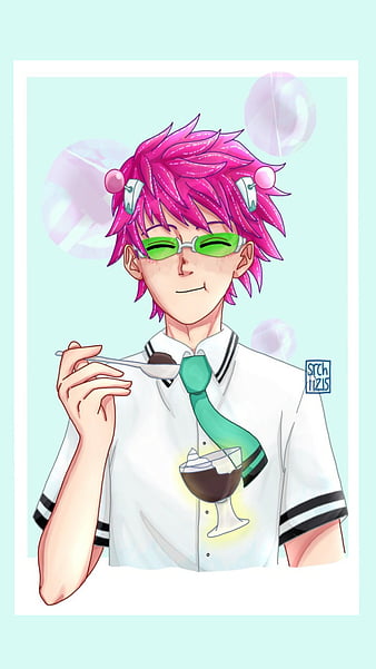 Saiki Kusuo, saiki blushing, HD phone wallpaper | Peakpx