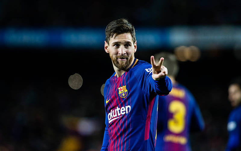Messi, goal, Barcelona, match, La Liga, Spain, Barca, Lionel Messi, FC Barcelona, football stars, Leo Messi, HD wallpaper