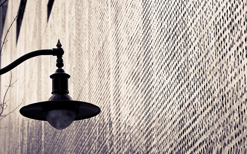 street lamp-LOMO style graphy, HD wallpaper