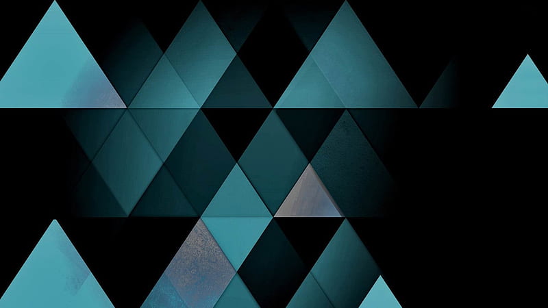 mosaic triangles-Abstract design, HD wallpaper