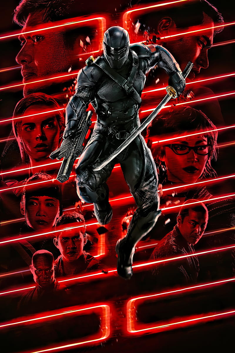 Poster of Snake Eyes G.I. Joe Origins 2021 Movie, HD phone wallpaper