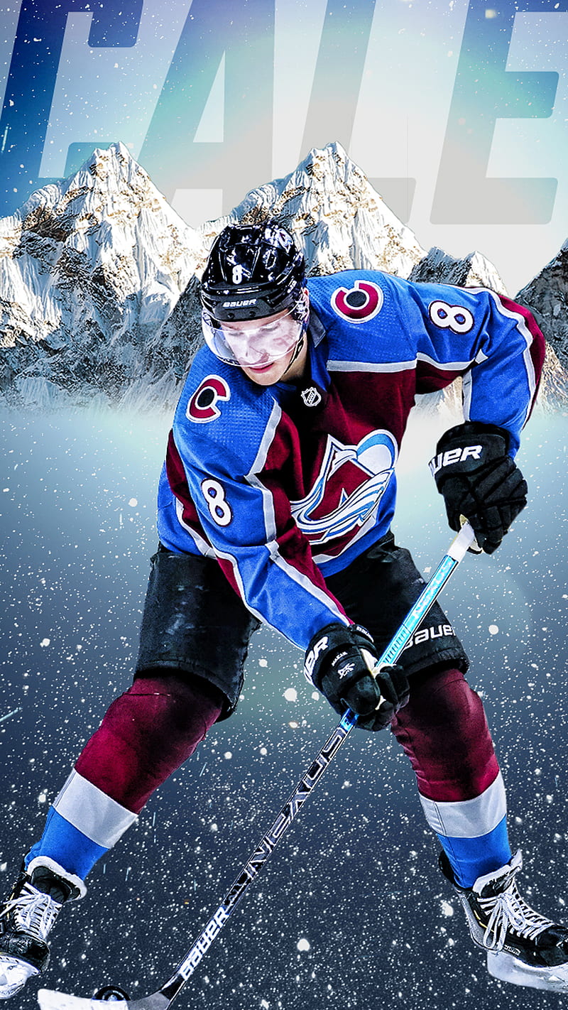 Download Colorado Avalanche Ice Hockey Team Graphic Design Wallpaper