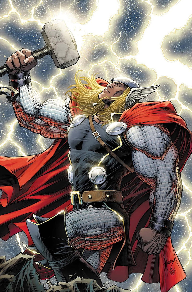 The Mighty Thor, comic, migthy, power, HD phone wallpaper