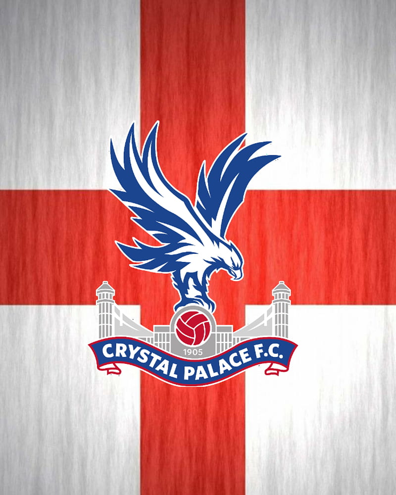 Crystal Palace , crystal palace, eagles, england, football, football club, premier league, selhurst park, south london, st george flag, HD phone wallpaper