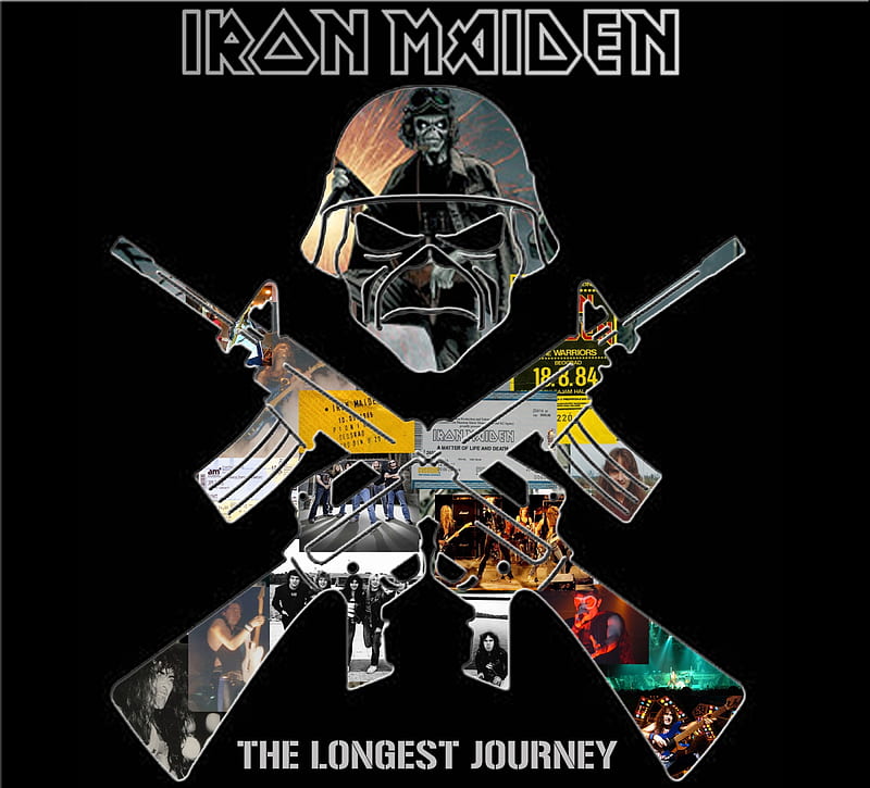 Iron Maiden, metal, logo, music, band, heavy, iron, eddie, maiden, HD wallpaper