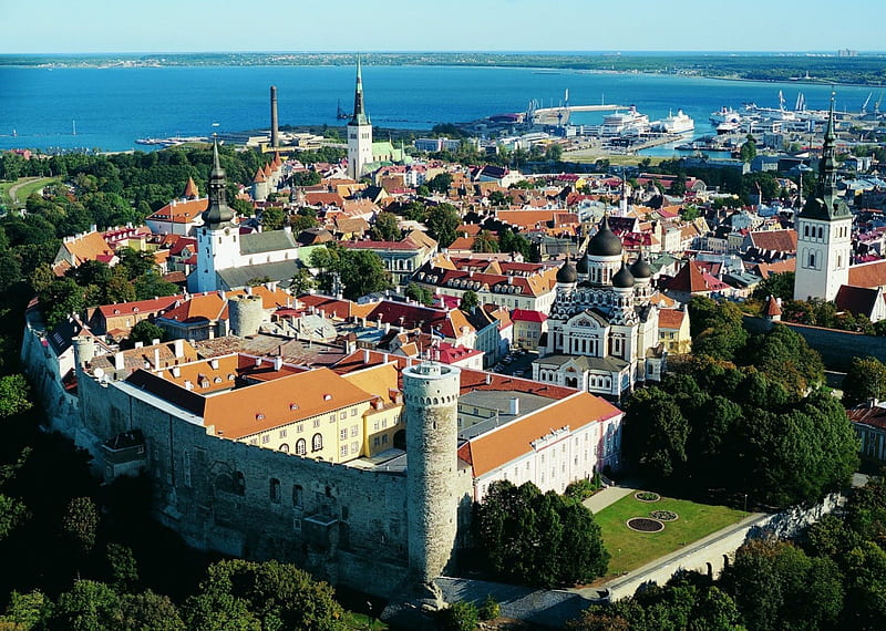 Tallinn, Estonia, city, travel, Tallinn, cities, Estonia, old, HD wallpaper