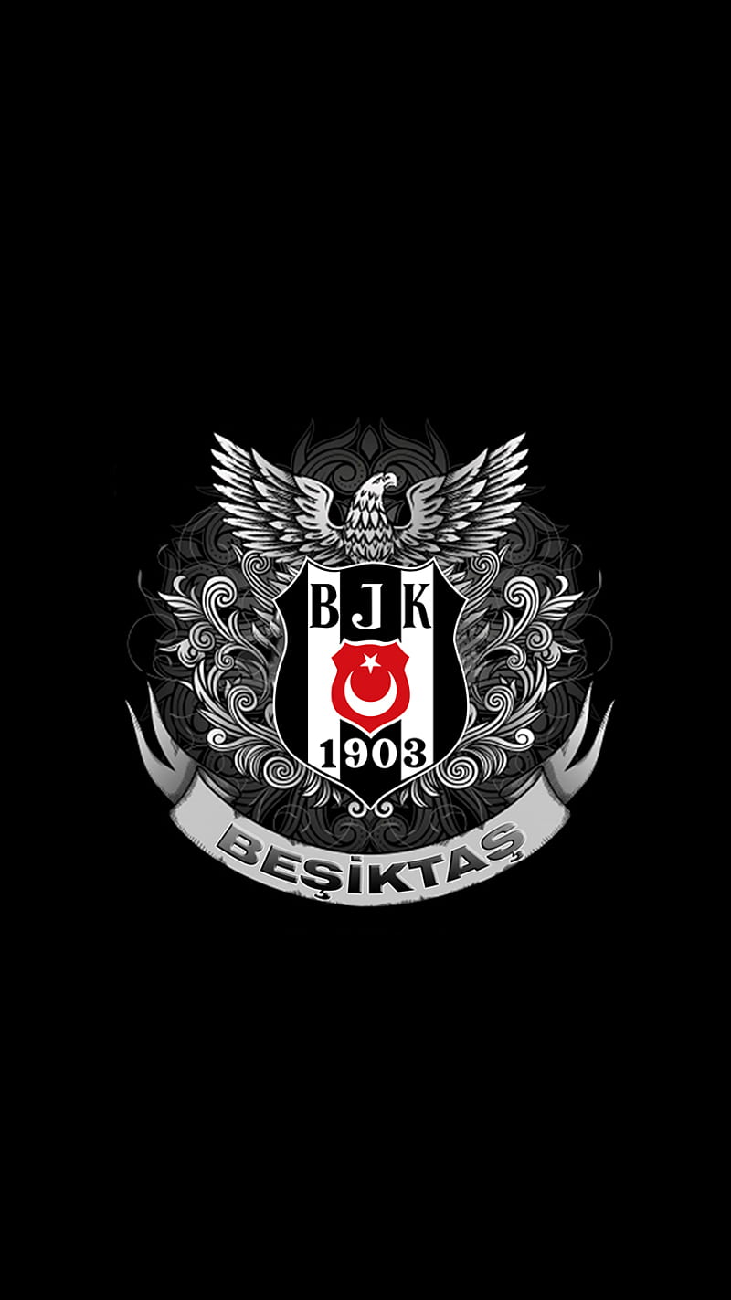 besiktas, carsi, karakartal, siyahbeyaz, HD phone wallpaper