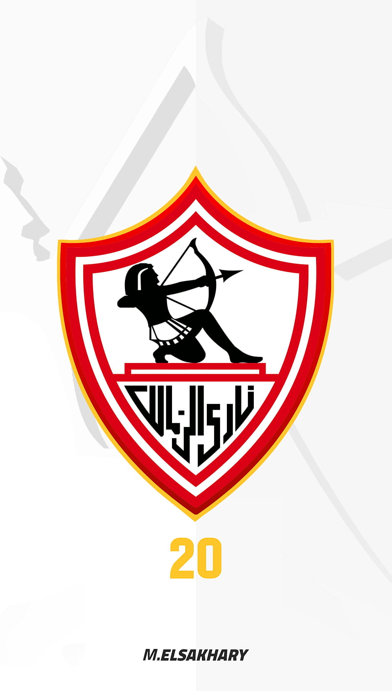 Zamalek, logo, zamalek sc, HD phone wallpaper | Peakpx