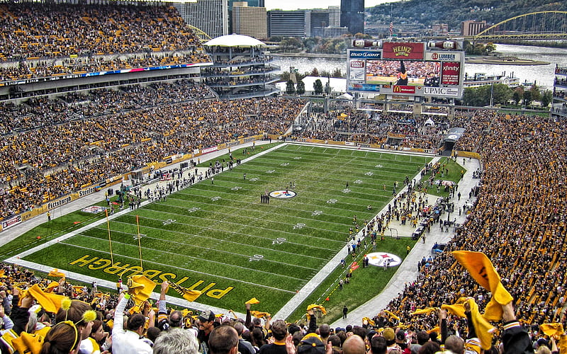 Heinz Field, Pittsburgh Steelers stadium, Pittsburgh, Pennsylvania, USA, Pittsburgh Steelers, NFL, National Football League, Pittsburgh Panthers stadium, NCAA, American football, HD wallpaper