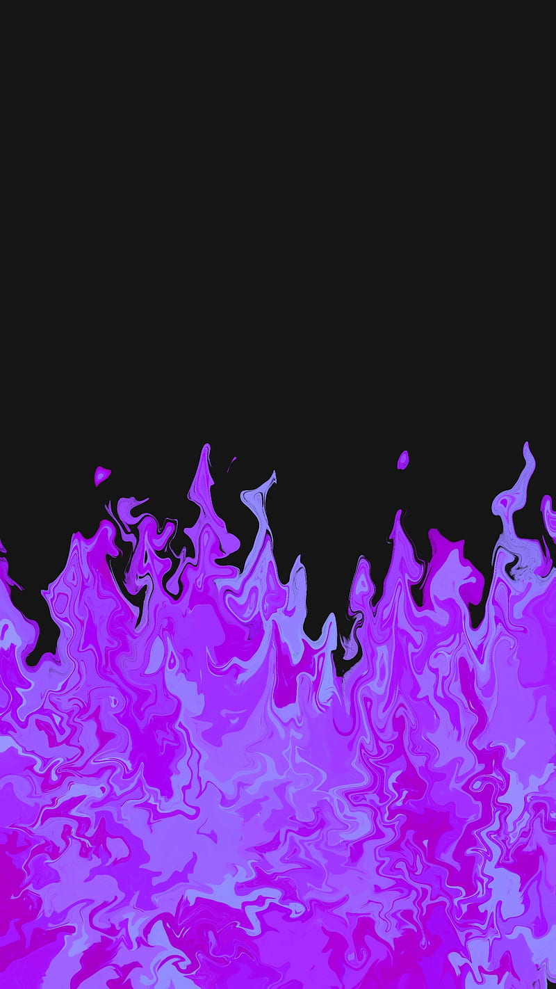 Witch Fire, FMYury, abstract, color, colorful, colors, element, gradient, magic, motion, move, purple, refractions, smooth, ultraviolet, violet, waves, HD phone wallpaper
