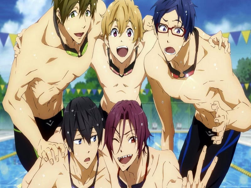 Free  Iwatobi Swim Club Anime Ends With See You Next Summer Message   News  Anime News Network