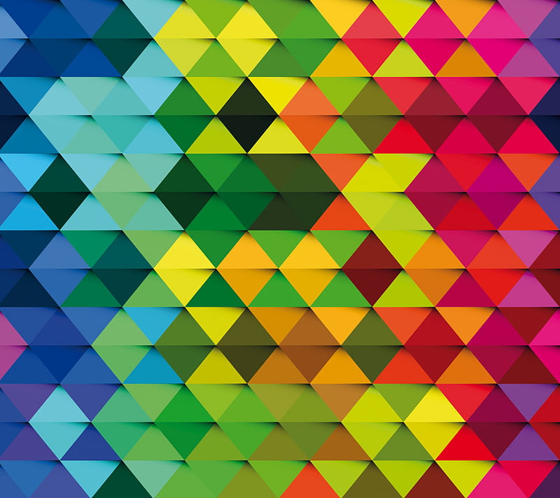 Colorful, paper, trigon, pattern, background, abstract, texture, art,  triangles, HD wallpaper | Peakpx