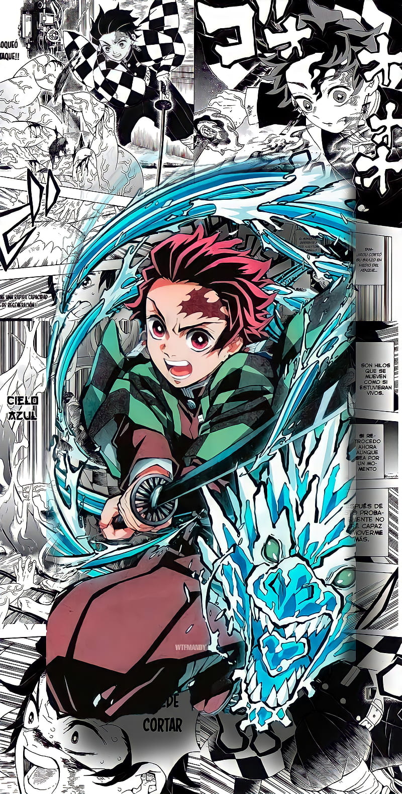 Kimetsu no Yaiba: Tanjiro Kamado  Dibujo manga, Fondo de anime, Otaku anime