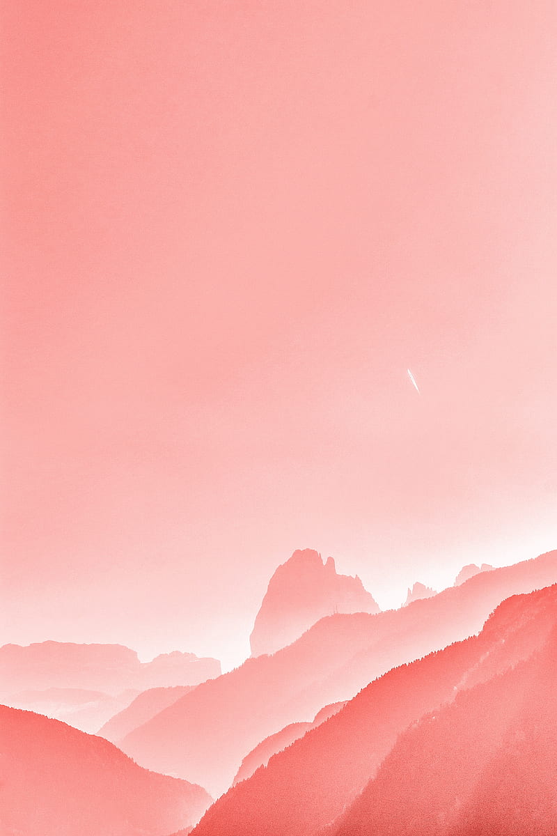 Filtered Mountains, HD phone wallpaper