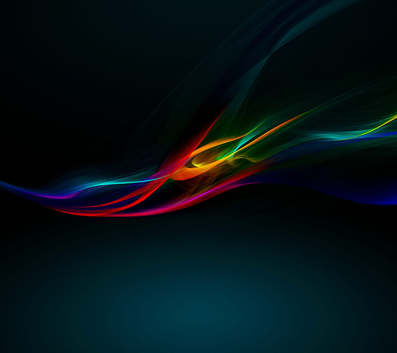 Sony Xperia 2013, color, cosmic, flow new, HD wallpaper