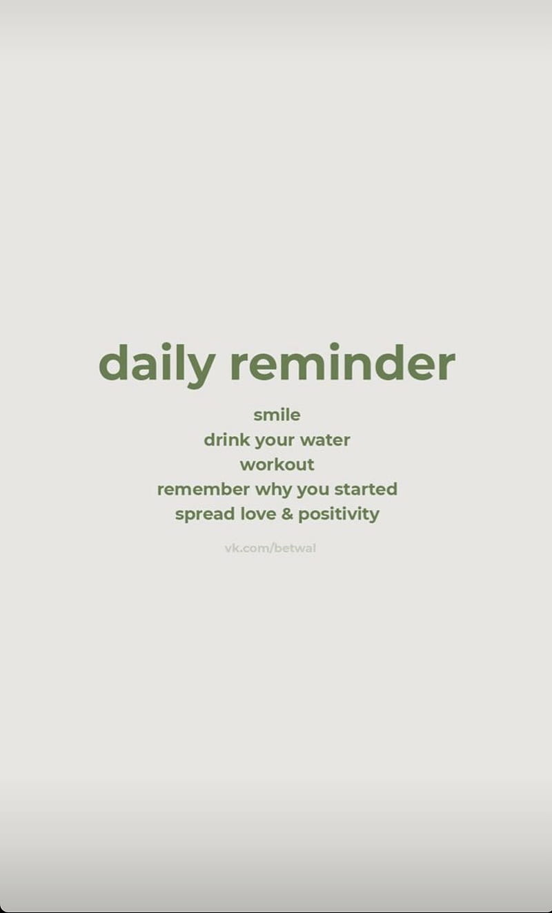 Daily reminder, quote, HD phone wallpaper | Peakpx