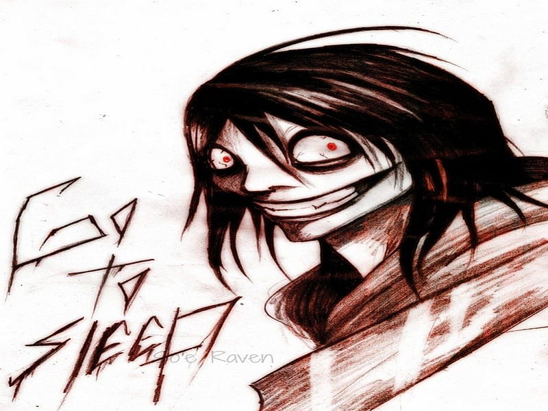 Jeff The Killer - Go to Sleep Poster for Sale by StatueGalaxy