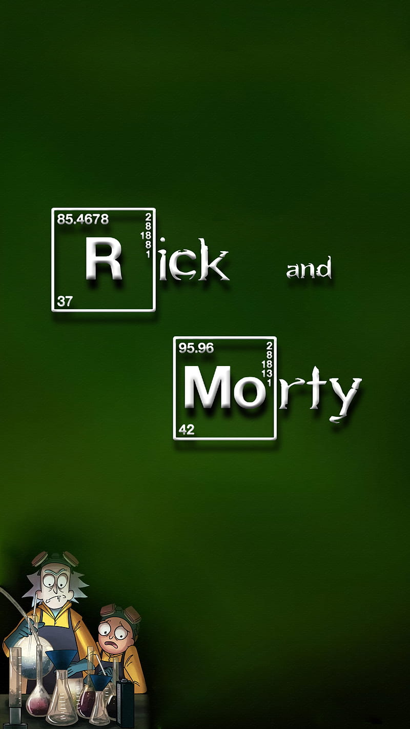 Rick and Jesse, breaking bad, rick and morty, HD phone wallpaper