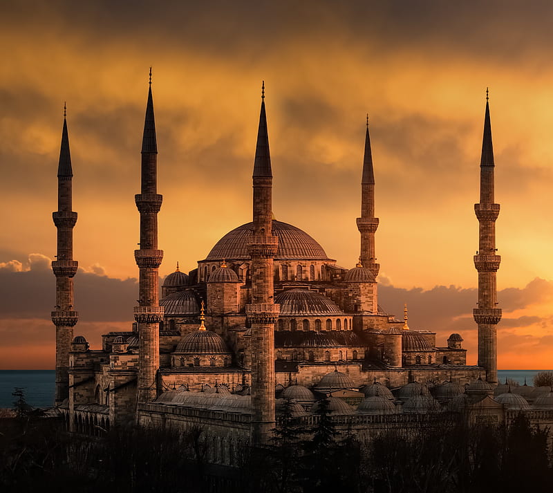 Mosque, istanbul turkey, HD wallpaper