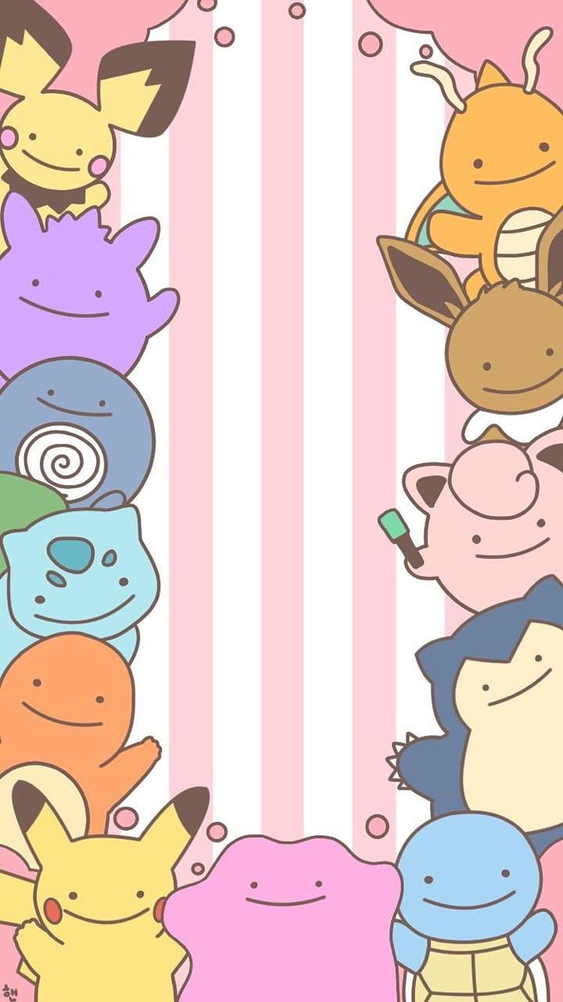Pokémon fofos, pokémon bebê Papel de parede de celular HD