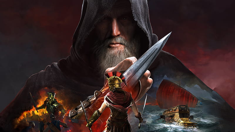 Assassins Creed Odyssey Game, assassins-creed-origins, assassins-creed, games, xbox-games, ps-games, pc-games, HD wallpaper