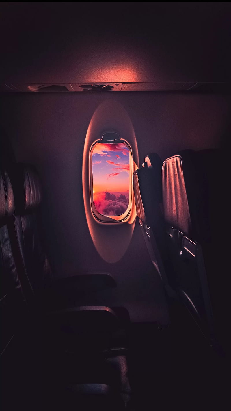 Sunset, 929, art, aviation, graphy, pretty, simple, sky, trista hogue, HD phone wallpaper