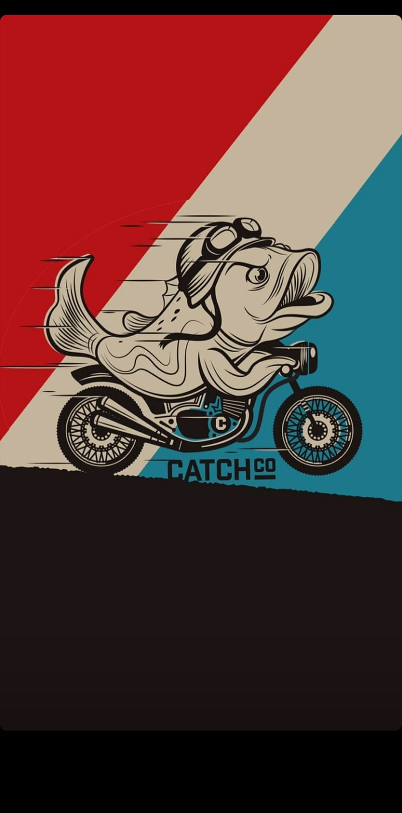 Catch Co Motorcycle, attitude, bass, box, catchco, fishing, lures, mystery,  tackle, HD phone wallpaper