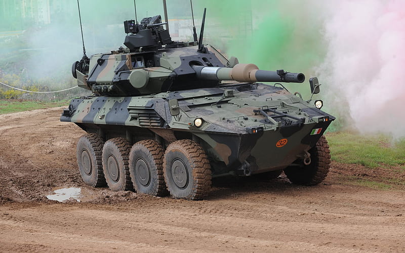 Centauro II, Italian combat vehicle, Italian army, Wheeled Armoured Vehicle, HD wallpaper