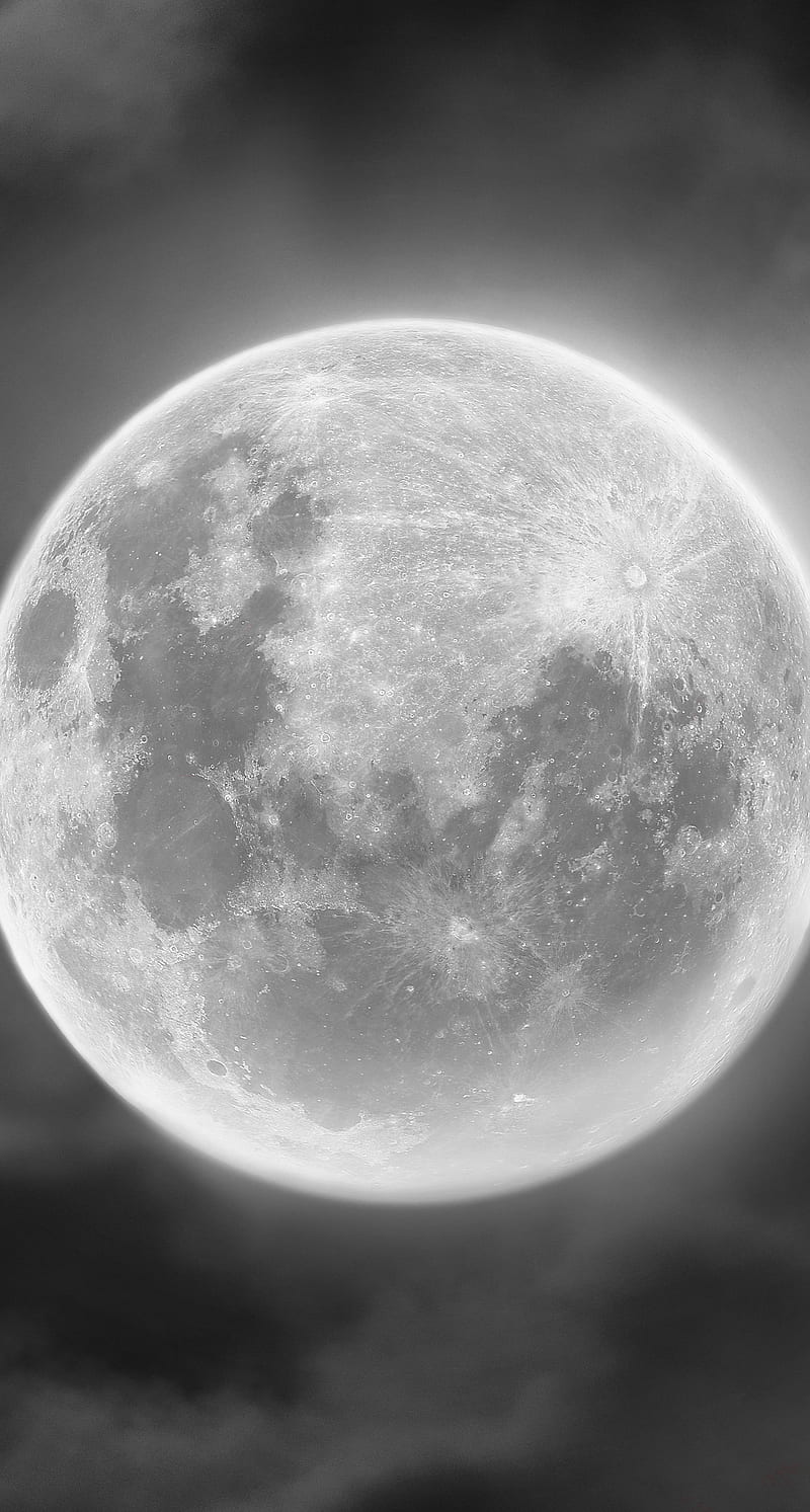 Moon , dark, earth, full, high, plus, space, HD phone wallpaper