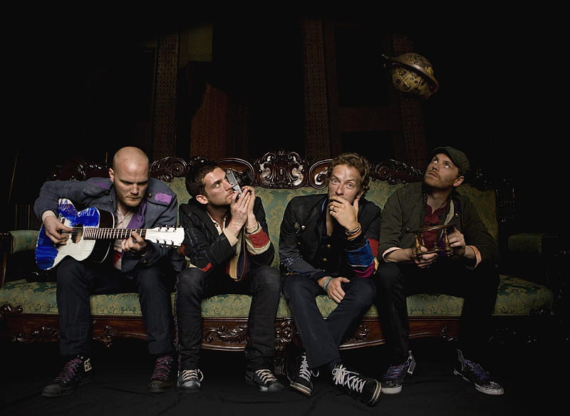 Coldplay Band, coldplay, chris martin, music, band, HD wallpaper
