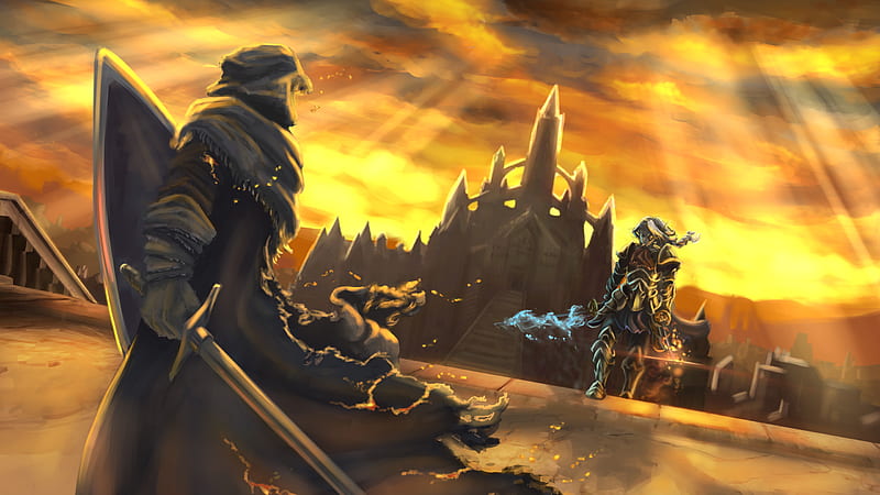 Dark Souls Knight Sword Warrior 4 Games, HD wallpaper