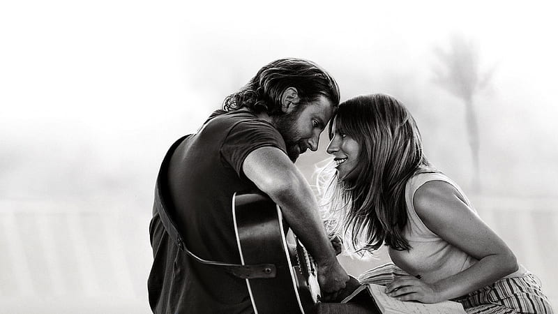A Star Is Born (2018), black, man, white, a star is born, actor, poster, Lady  Gaga, HD wallpaper | Peakpx