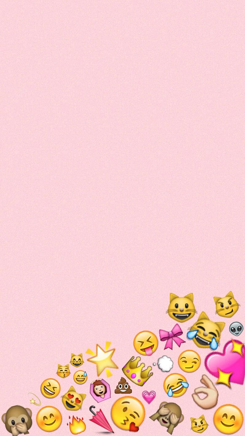 Christmas emoji wallpaper