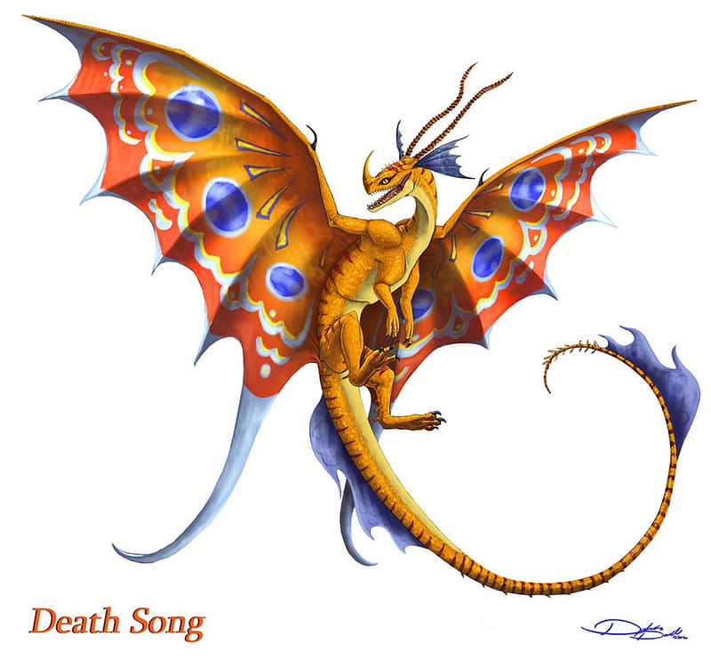 Death song, death butterfly, deth song, garf, httyd, HD wallpaper | Peakpx