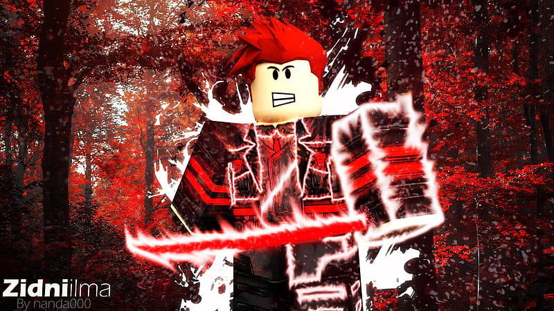 roblox red background