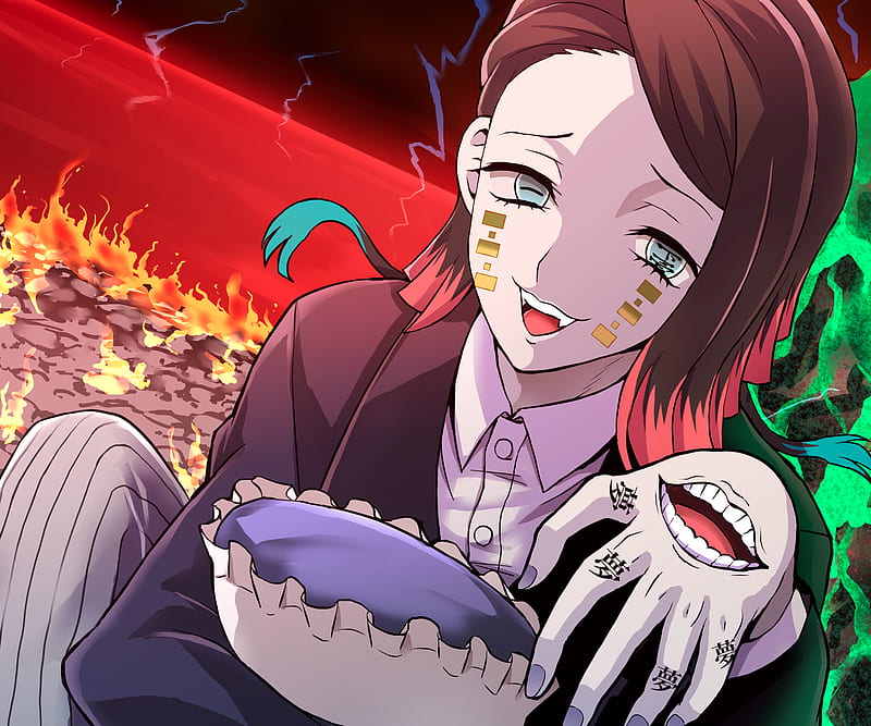 Anime, Demon Slayer: Kimetsu no Yaiba, Enmu (Demon Slayer), HD wallpaper