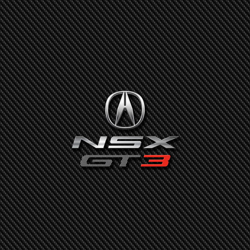 Acura NSX Carbon, badge, emblem, logo, HD phone wallpaper
