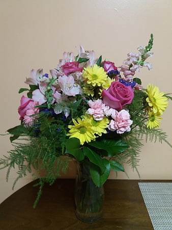 Hello World!, world, floral design, roses, flowers on earth, hello