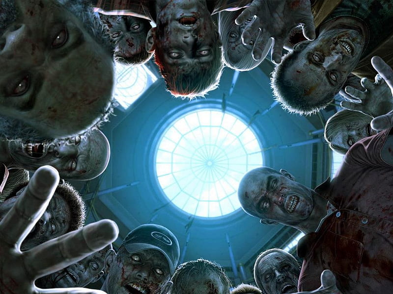 Zombie Attack, , death, videogame, game, wds, dead rising, capcom, virus, zombie, hospital, contaminated, people, HD wallpaper