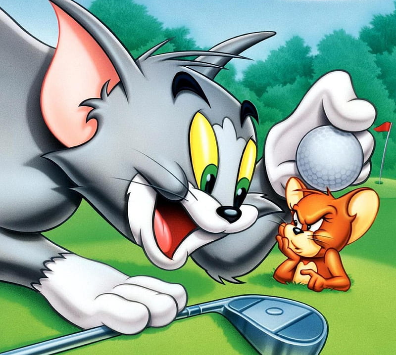 Tom And Jerry, cartoons, nexus, HD wallpaper