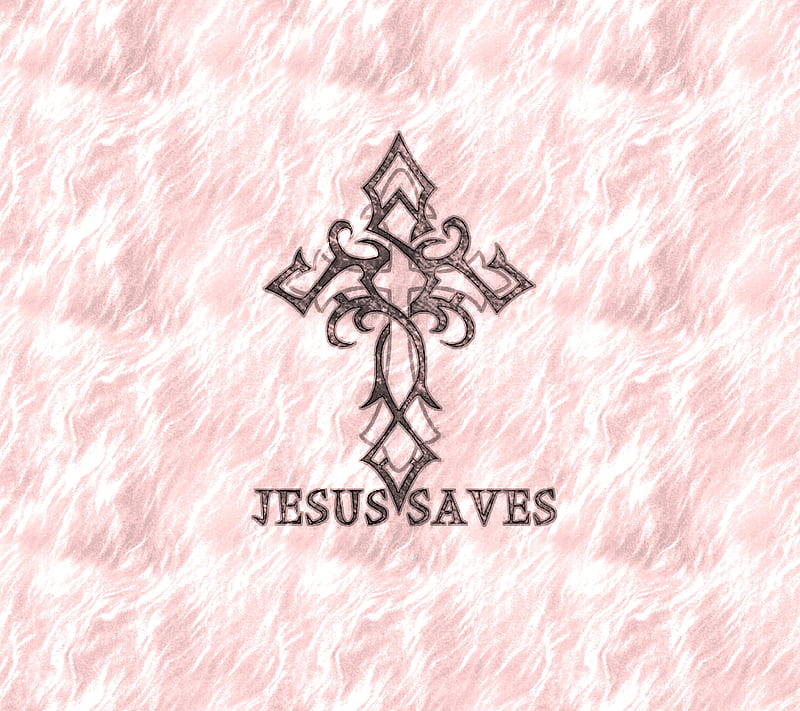 Jesus Cross Pink, bible, black, christian, god, lord, salvation, HD wallpaper