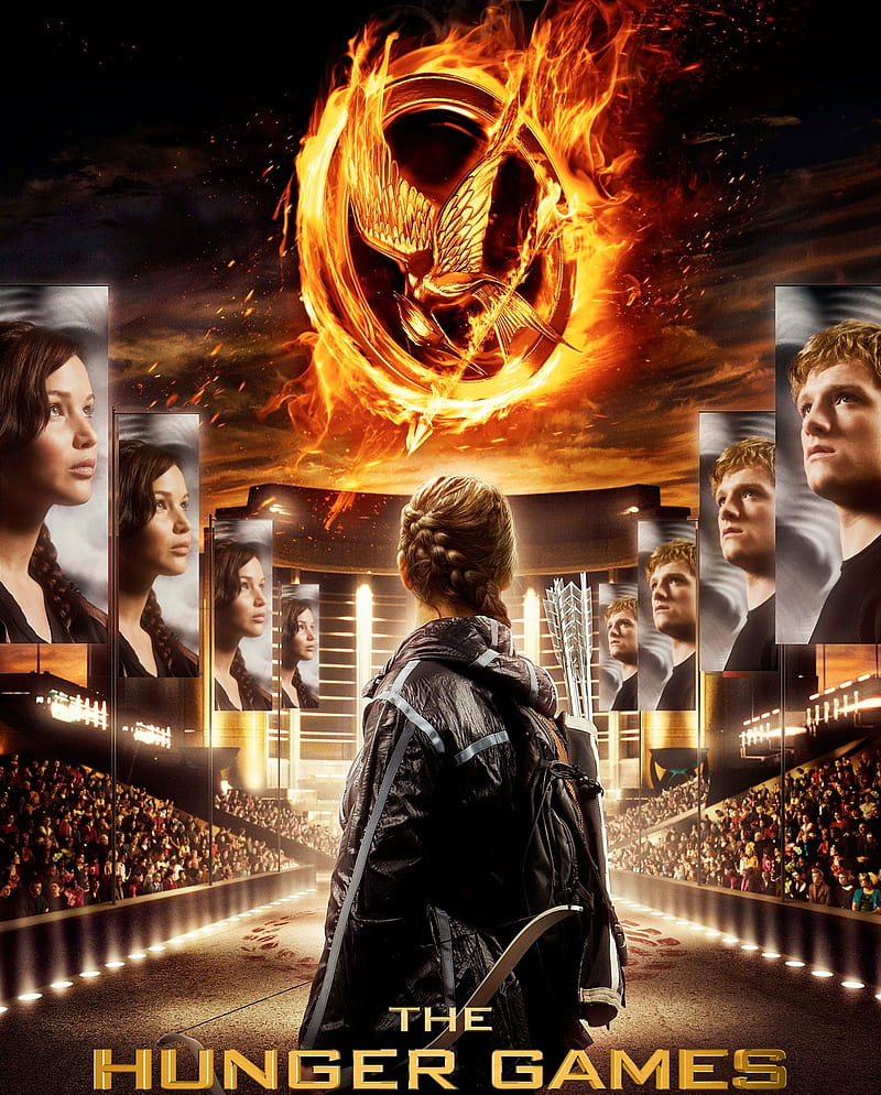 The Hunger Games, 2012, katniss everdeen, movie, poster, HD phone wallpaper  | Peakpx