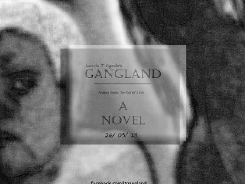 Ltgangland promo-1, novel, crime thriller, gangland, gangs, HD wallpaper