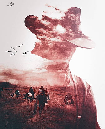 Download Nighttime Red Dead Redemption Ii Phone Wallpaper