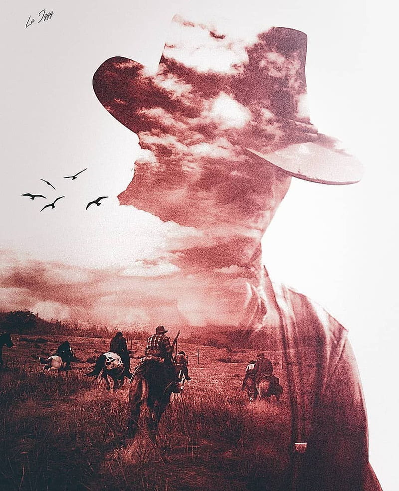 Download Cool Red Dead Redemption Ii Phone Background Wallpaper | Wallpapers .com