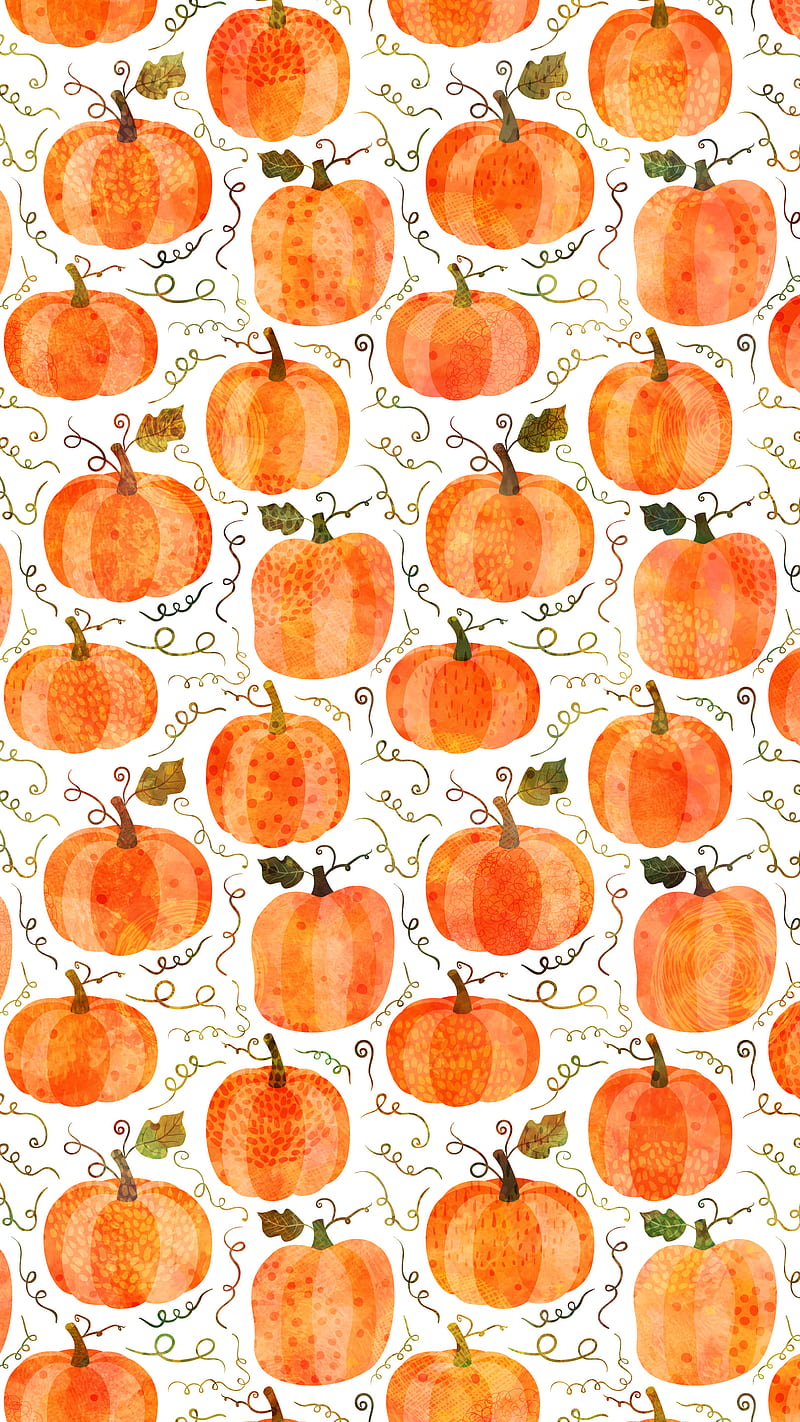glitter pumpkins wallpaper