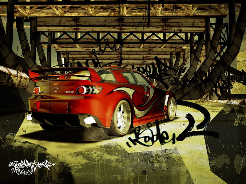 Most Wanted, red car, speed, need for speed, game, racing, 2005, fast, HD  wallpaper | Peakpx